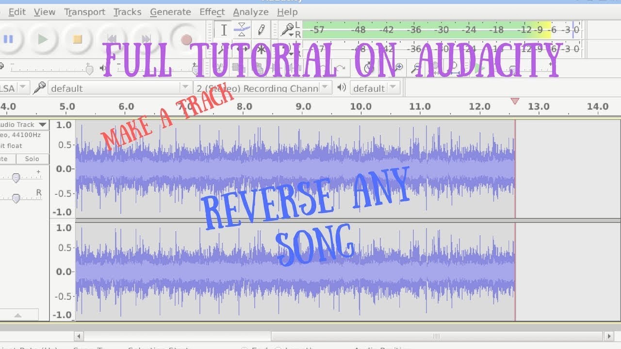 Audacity Complete Tutorial Guide To Audacity For Beginners Comicsjmk