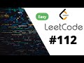[Java] Leetcode 112. Path Sum [Binary Tree #12]
