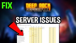 Deep Rock Galactic – How to Fix Can't Connect to Server – Complete Tutorial