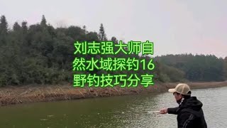 刘志强大师自然水域探钓16，野钓技巧分享，精彩视频完美呈现