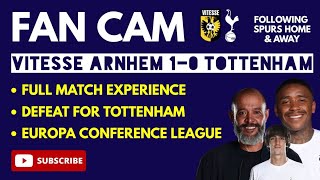 FAN CAM: Vitesse Arnhem 1-0 Tottenham: Defeat for Spurs in The Netherlands