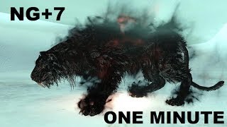 Dark Souls II - Lud And Zallen, The King's Pets - ONE MINUTE KILL (NG+7, COC)