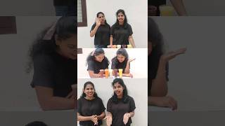 👌😋കളറായിട്ടുണ്ടല്ലോ🧃💜🧡🤍💗💛||Juice drinking challenge #shorts #viral #trending