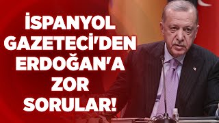 İspanyol Gazeteci'den Erdoğan'a Zor Sorular! | Krt Haber