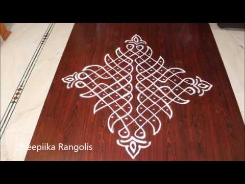 Melikala Muggulu Designs Simple Sikku Kolam With 10 2 2 Melikala Muggulu Designs Simple Sikku Kolam With 10 2 2