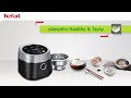 tefal rk860865 healthy u0026 tasty rice cooker spherical ih 1l