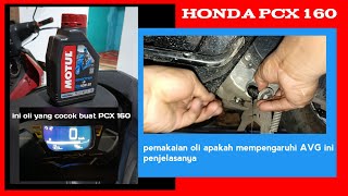 upgrade oli mesin lagi untuk Honda PCX 160,ini oli mesin yang cocok buat PCX 160