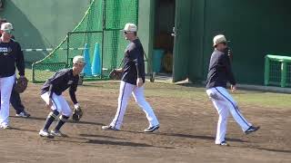 【プロ野球】2025年2月11日　オリックス　キャンプ　『午後からの個別指示④』