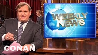 Andy Richter Reports: Dogs On Skype, Ben & Jerry's And More! | CONAN on TBS