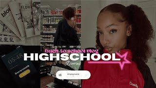 Highschool diaries 001|| shopping + haul + grwm || South African YouTuber