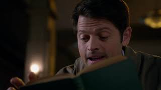 Supernatural 11x22 Lucifer is mad at God.