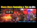 Darkness Rises Chaos Abyss Gameplay & Tips & Tricks for Alts