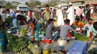 Beautiful Market | Biggest Village Vegetables Market in Bangladesh