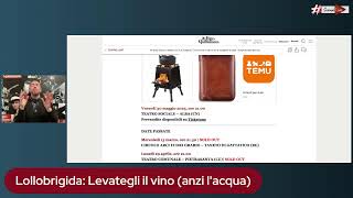 Lollobrigida: Levategli il vino (anzi l'acqua)