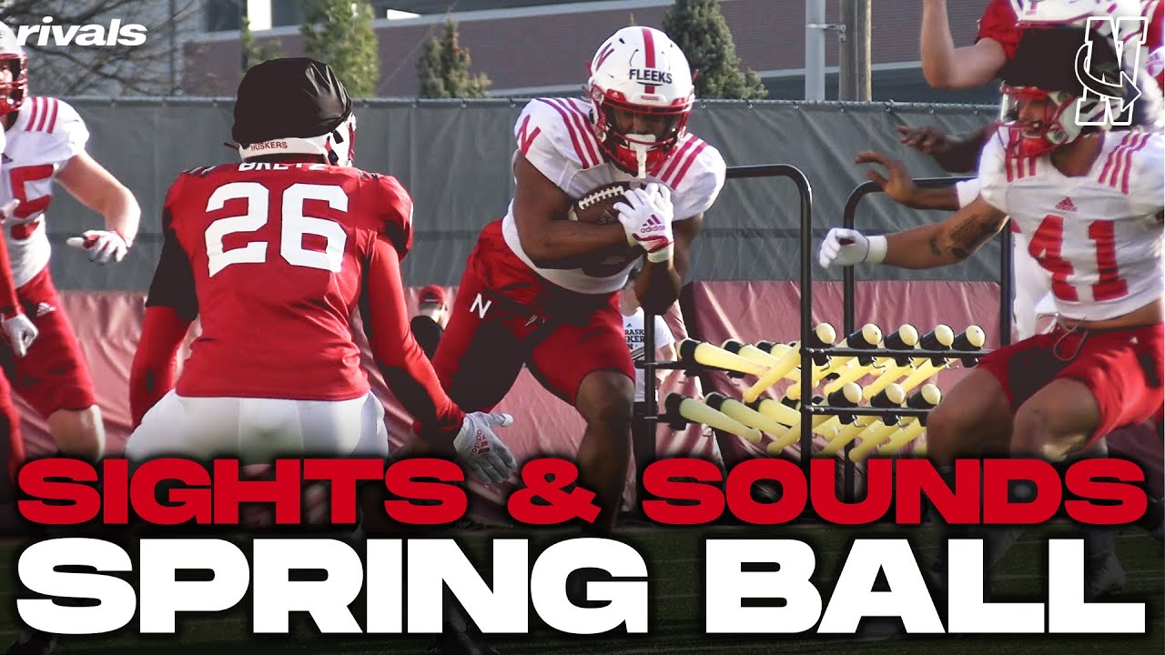 Nebraska Football: Huskers Spring Practice Highlights (4.11.23) - YouTube