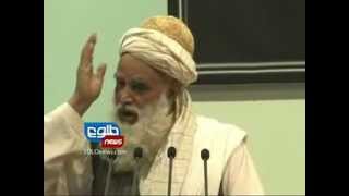 TOLOnews 09 September 2012 Abdul Rabb Rasul Sayyaf speech