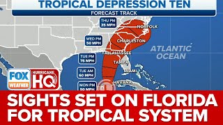Tropical Depression Ten Forms Near Southern Gulf of Mexico With Sights Set On Florida Next Week