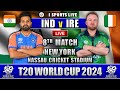 Live: IND Vs IRE, New York | Live Scores & Commentary | India vs Ireland | ICC T20 World Cup 2024