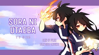 【Lin ⋆ Flin】SORA NI UTAEBA | TV. size【Cover en Español】