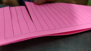 how to make paper mat ធ្វើកន្ទេលពីក្រដាស