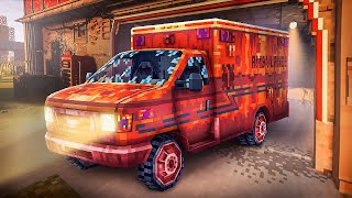 RESTORATION OF AN ABANDONED AMBULANCE IN MINECRAFT!