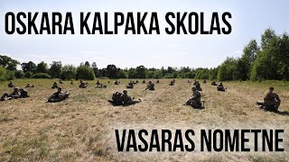 Kalpaka skolas audzēkņi vasaras praksē gūst dziļāku ieskatu karavīra darbā