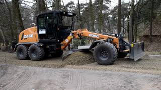 Unser neuer Grader im Einsatz