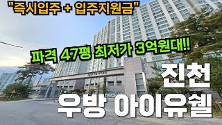 진천우방아이유쉘 47평을 3억대로!