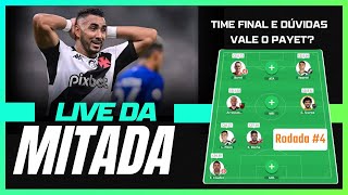 LIVE DE DICAS | RODADA 4 | CARTOLA FC 2024 - QUAIS TIMES VÃO POUPAR?