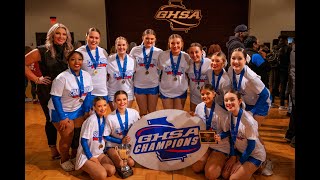 WLHS Sapphires GHSA State Competitive Dance Championship Dance 2022