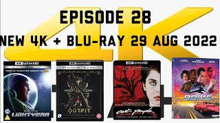 EPISODE 28 : NEW 4K \u0026 BLU-RAY RELEASES 29 AUGUST 2022