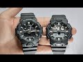 Casio G-Shock GA-700-1B vs Casio G-Shock GA-010-1A