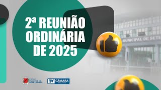 2ª Reunião Ordinária de 2025