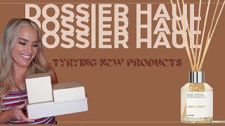 DOSSIER HAUL AND REVIEW! REED DIFFUSER, CANDLE AND PERFUME!