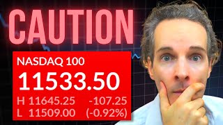 [Caution] Markets Fall, BUT what for *this* ⚠️