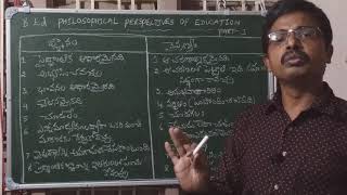 B.Ed Philosophical Perspectives of Education Part- 3