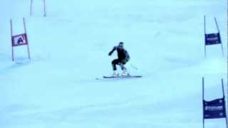 Ted Ligety Soelden training slow motion