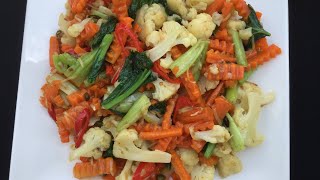 Resepi Sayur Campur Goreng l Stir Fry Mix Vegea