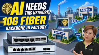 How We Built a 10G Fiber Network for a Factory's Private AI System
