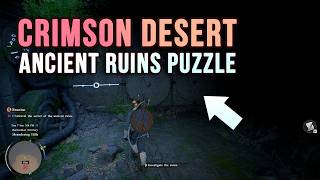 How to Unravel the secret of the ancient ruins in Crimson Desert (Three Circle Puzzle)
