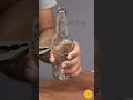 How to cut glass bottle perfectly into two parts