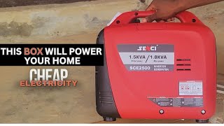 Full review and usage of a senci inverter generator. cheap power||cheap Electricity||off grid sys