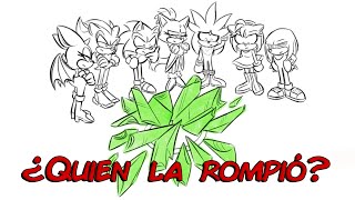 ¿Quien la rompió? Sonic Mini comics (Fandub español latino)