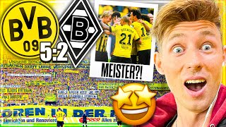 Borussia Dortmund - Borussia M'Gladbach 5:2 Highlights & Tore | Bundesliga, 32 Spieltag Stadionvlog