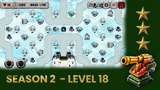 Battle Strategy: Tower Defense - Season 2 Level 18 Walkthrough