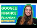 How to use the GOOGLEFINANCE function in Google Sheets (WITH 5 EXAMPLES)