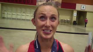 Shelby Houlihan After Winning 2018 USATF Indoor 3k Title