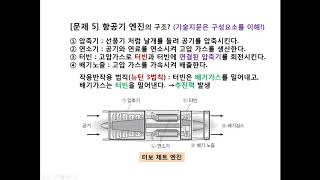 5 수능국어독서, 항공기엔진, 터보제트 엔진, 터보팬엔진, 바이패스 비, 제트 엔진 원리, 작용반작용 법칙