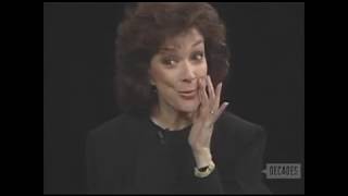 Dixie Carter Reads from 'Cosmetic Surgery' (1990)