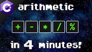 C# arithmetic operators 🧮